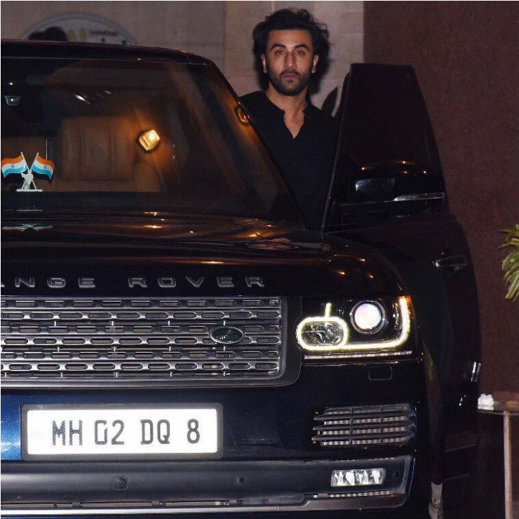 Ranbir Kapoor Range Rover