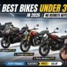 Top 5 Best Bikes Under ₹3 Lakh in 2026